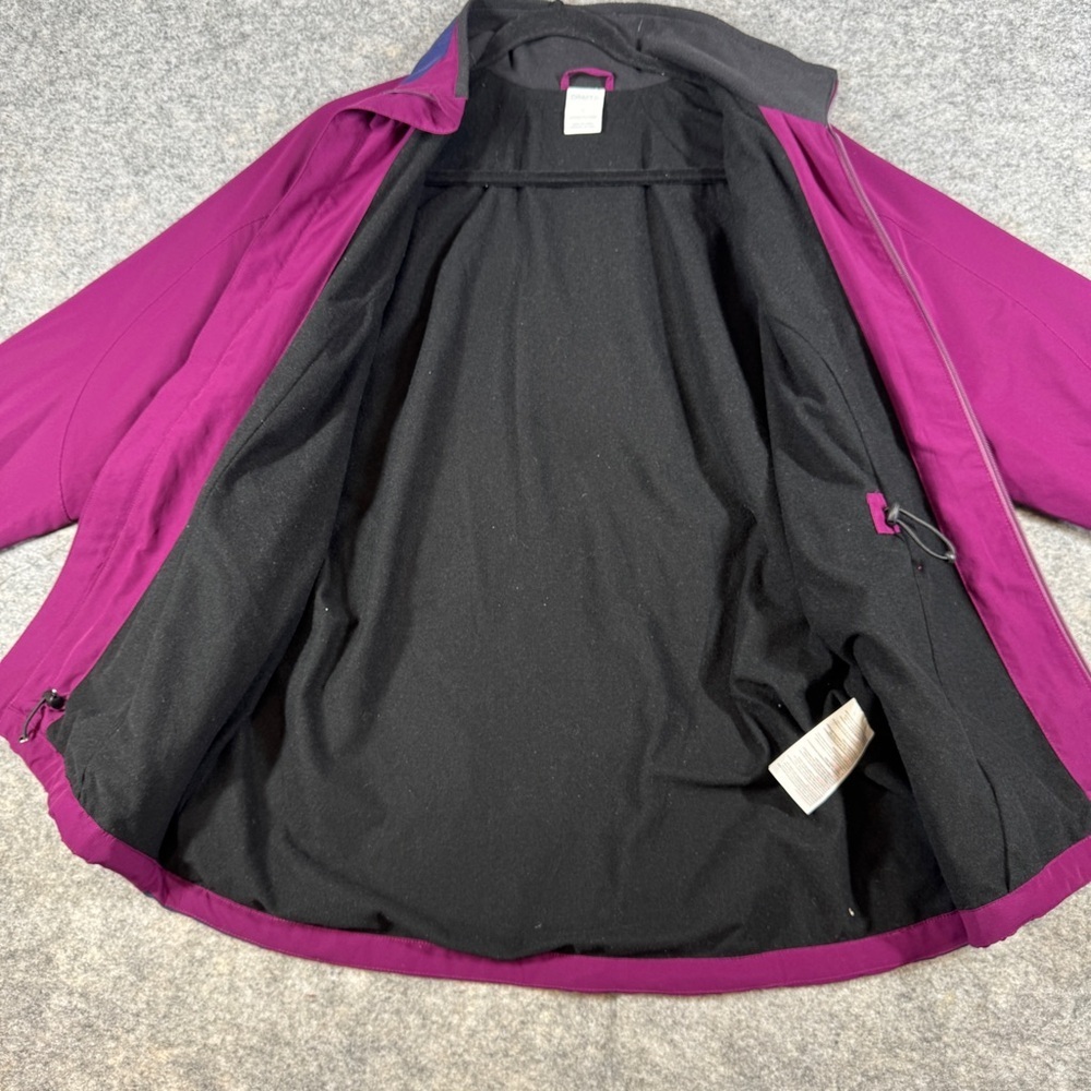Craft Magenta Softshell Jacket Womens L Purple Running Cycling Athletic - Picture 11 of 16